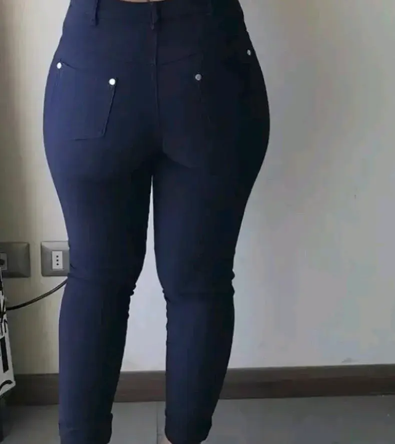 Leggins micropolar ajustados de mujer color verde - 3