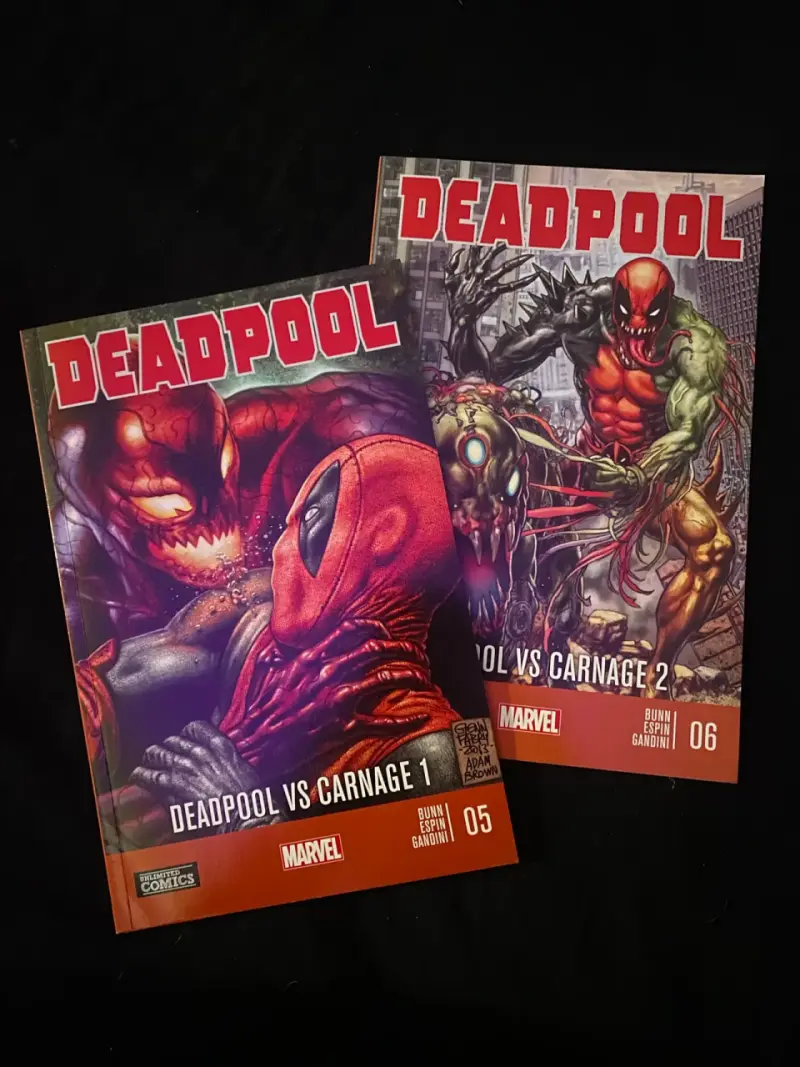 Comics Deadpool vs Carnage 1 y 2 Marvel - 1