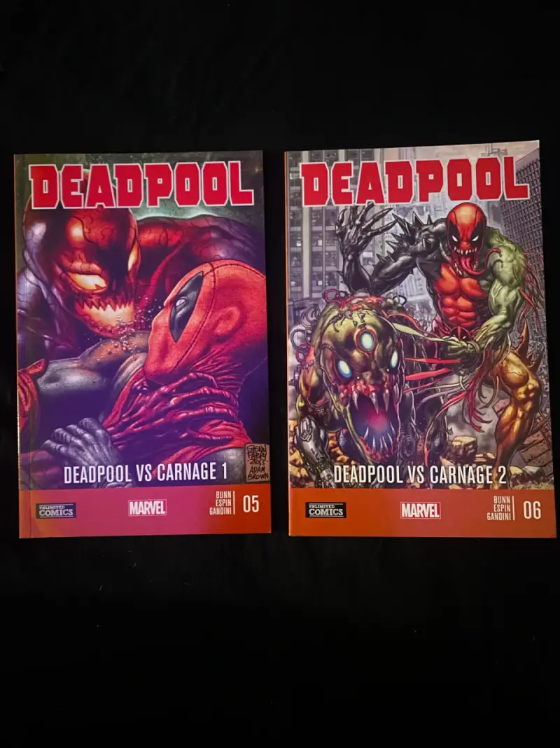 Comics Deadpool vs Carnage 1 y 2 Marvel - 2