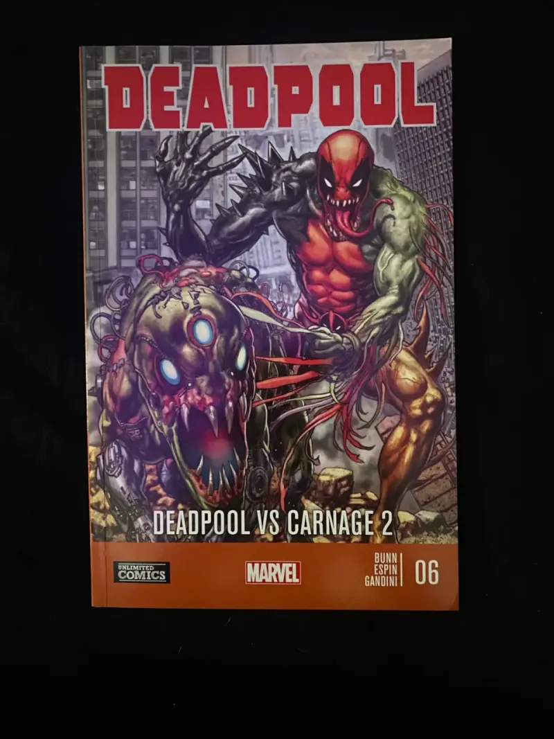 Comics Deadpool vs Carnage 1 y 2 Marvel - 4