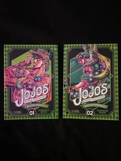 Mangas JoJo's Bizarre Adventure Part II Vol. 1 y 2 - miniatura 1