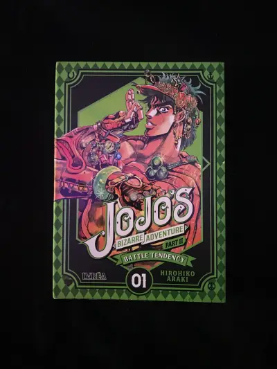 Mangas JoJo's Bizarre Adventure Part II Vol. 1 y 2 - miniatura 2