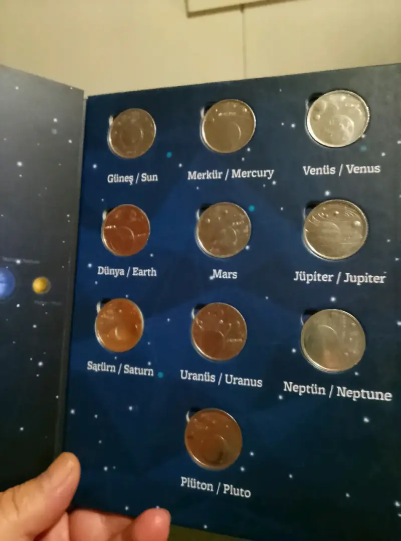 Set de Monedas Conmemorativas del Sistema Solar - 2