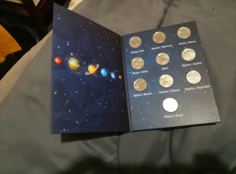 Set de Monedas Conmemorativas del Sistema Solar - 4