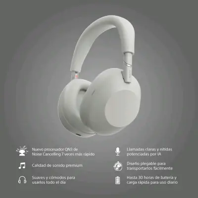 Audífonos Sony XM6  con Cancelación de Ruido - miniatura 1