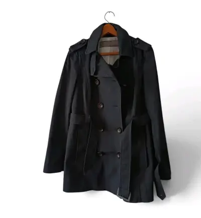 Chaqueta negra Zara Basic para mujer, talla M - miniatura 1