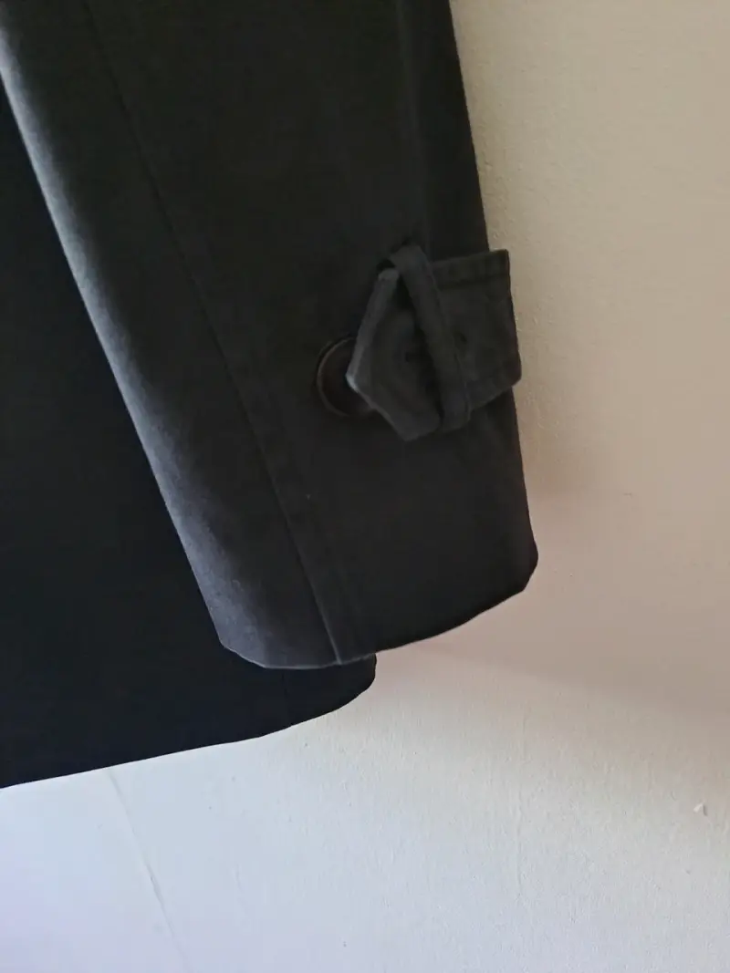 Chaqueta negra Zara Basic para mujer, talla M - 6