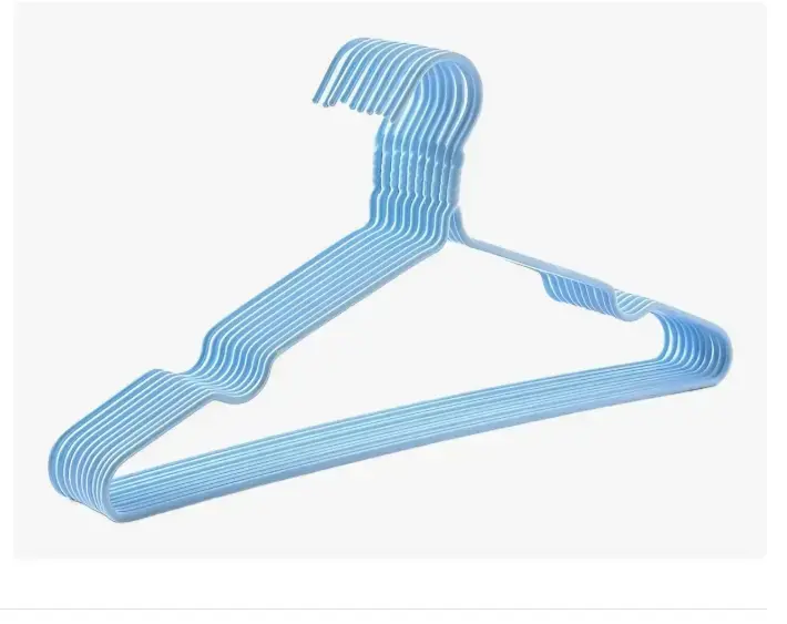 Ganchos Celeste Colgadores De Ropa Pack 10 - 1