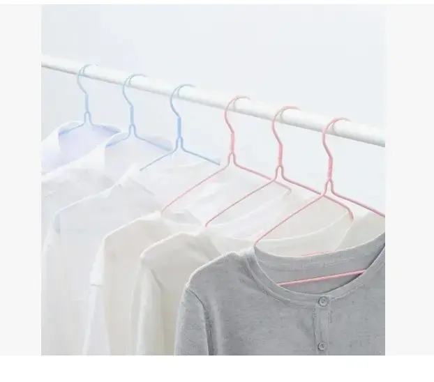 Ganchos Celeste Colgadores De Ropa Pack 10 - 2