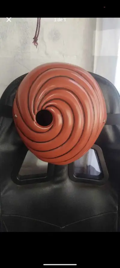 Máscara de obito, naruto - miniatura 1