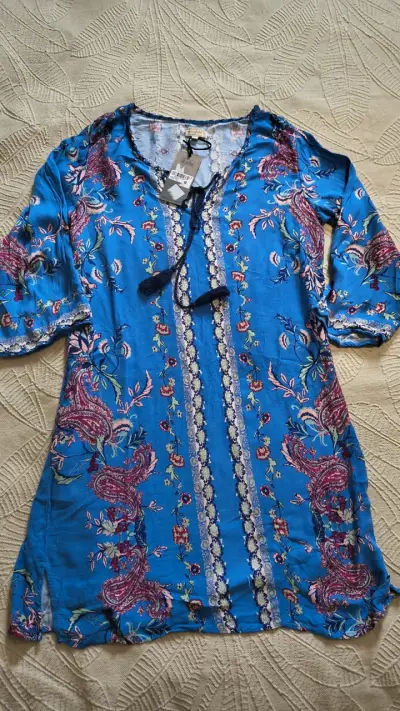 Blusa vestido nuevo con etiqueta - miniatura 1