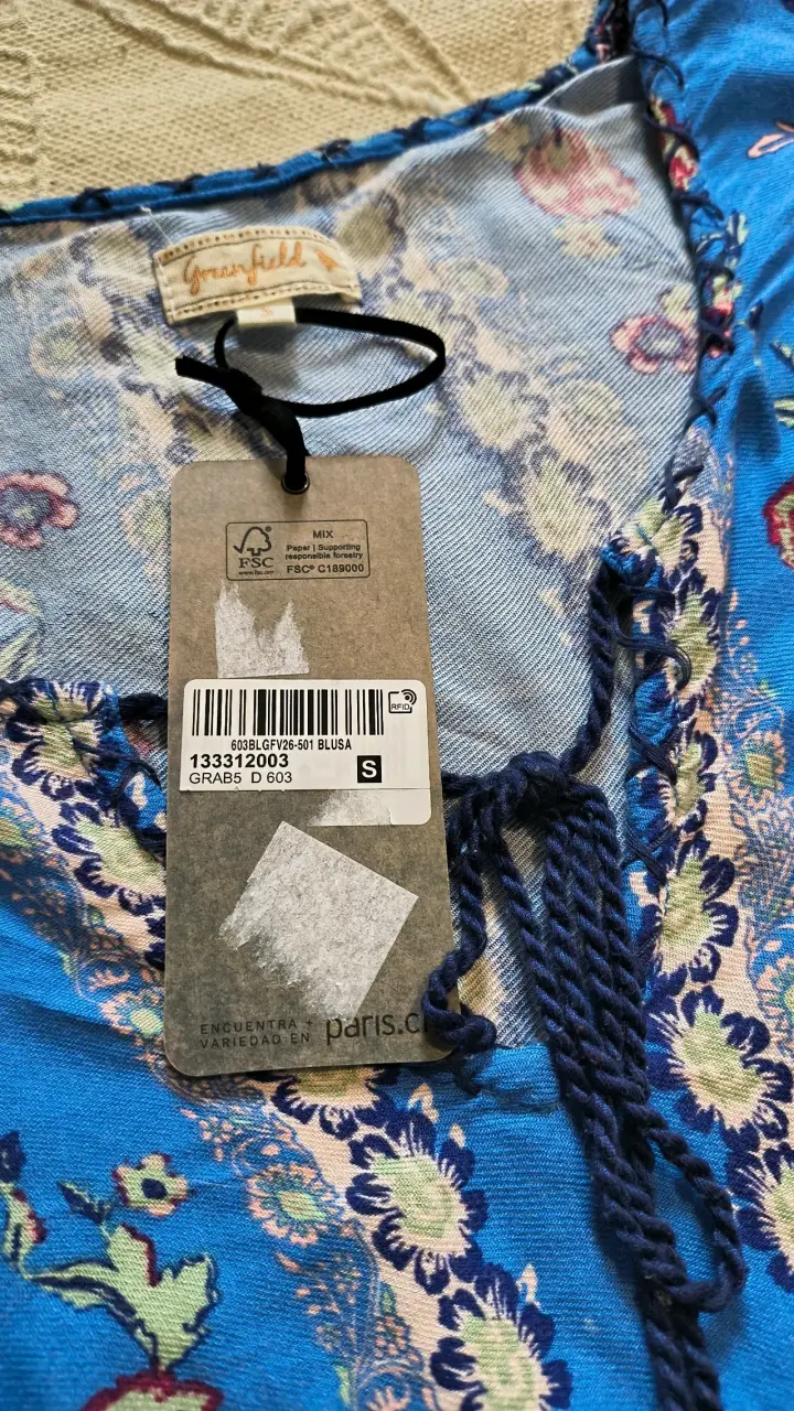 Blusa vestido nuevo con etiqueta - 2