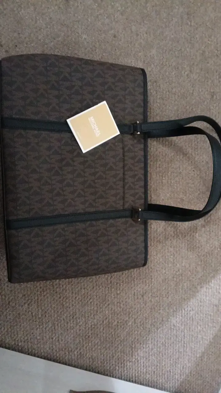 Bolso tote Michael Kors marrón con logo - 3