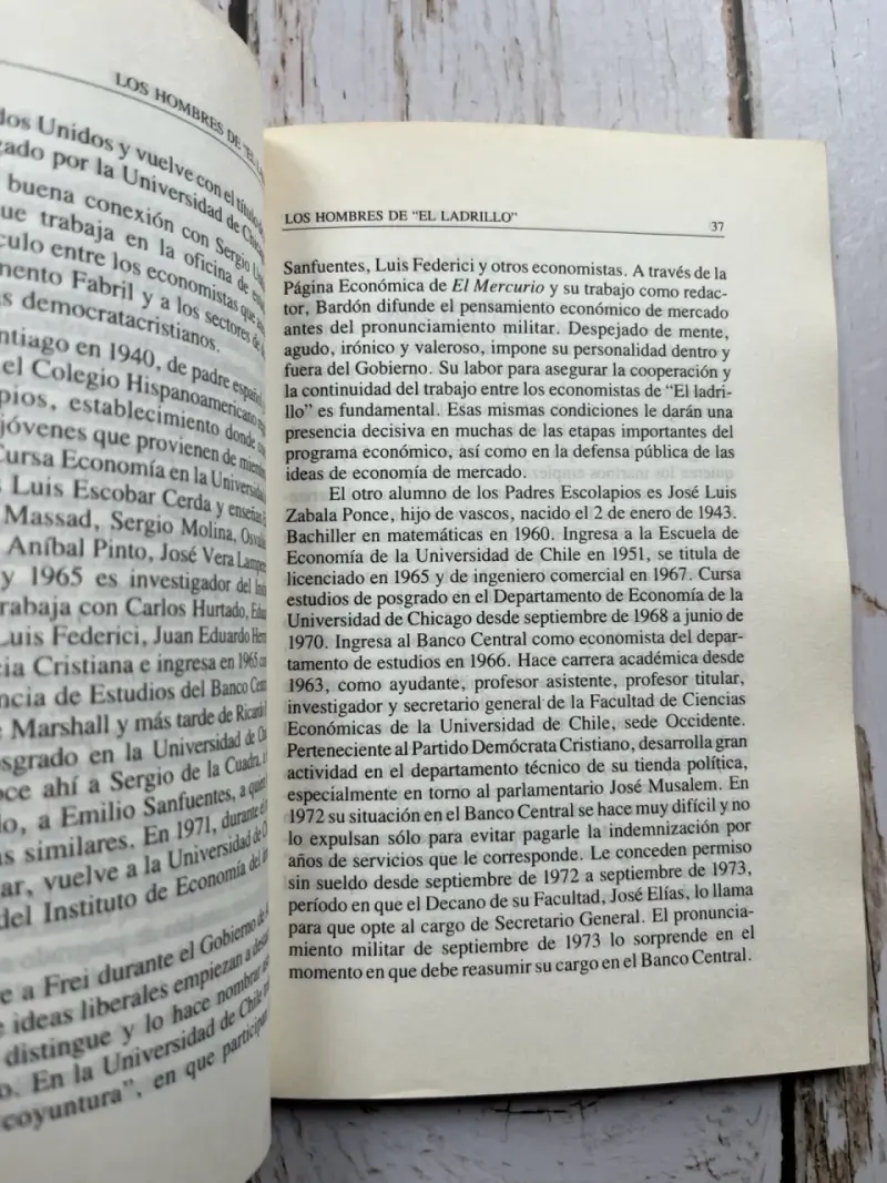 Los Economistas y el Presidente Pinochet - 6
