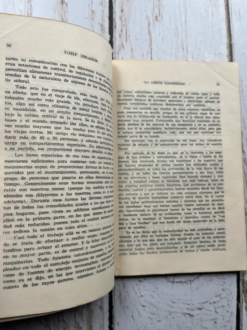 Libro 'Yo Visité Ganímedes' de Yosip Ibrahim - 6