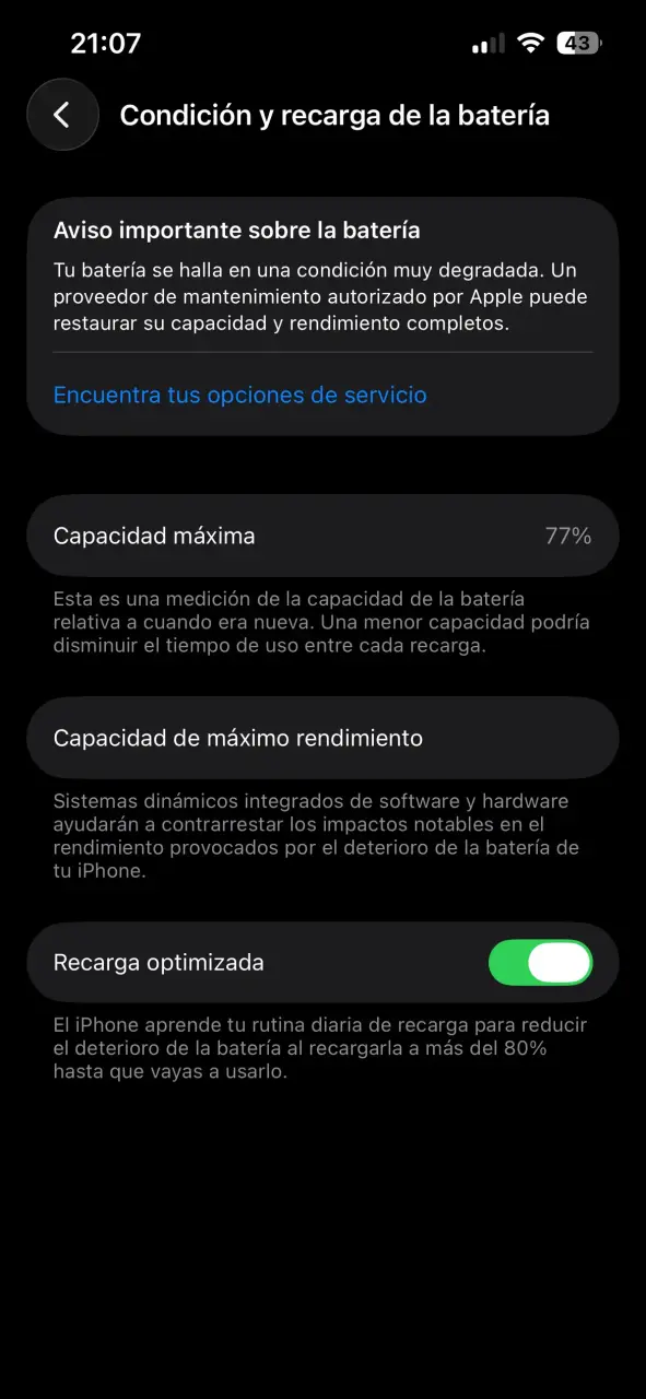 iPhone 13 77% 128gbcon caja original - 4