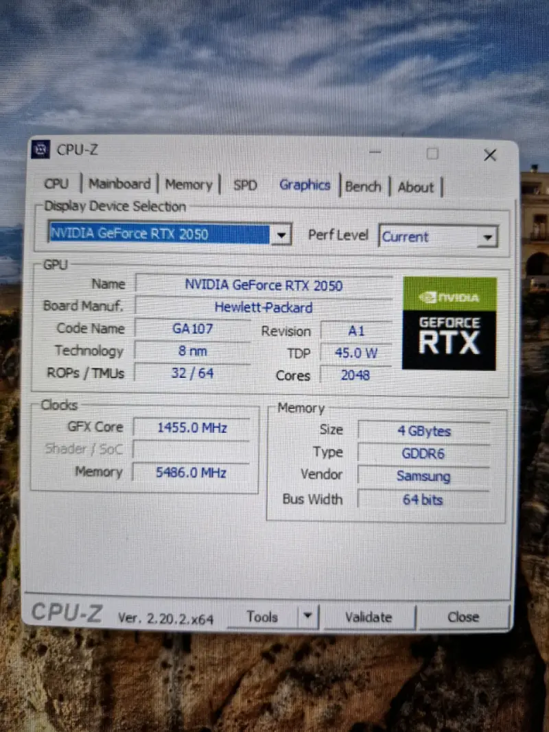 HP Victus 15 Gaming i5 / RTX 2050 / 16GB / SSD 512 - 6
