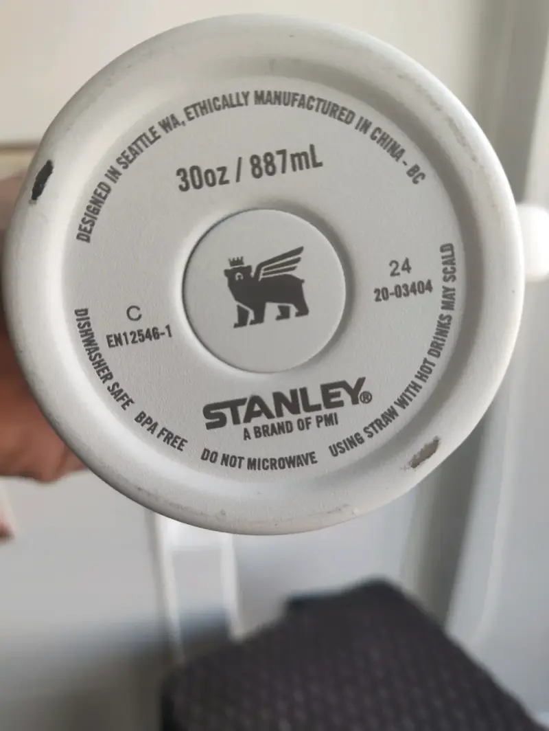 Vaso térmico Stanley 887ml con tapa y bombilla - 3