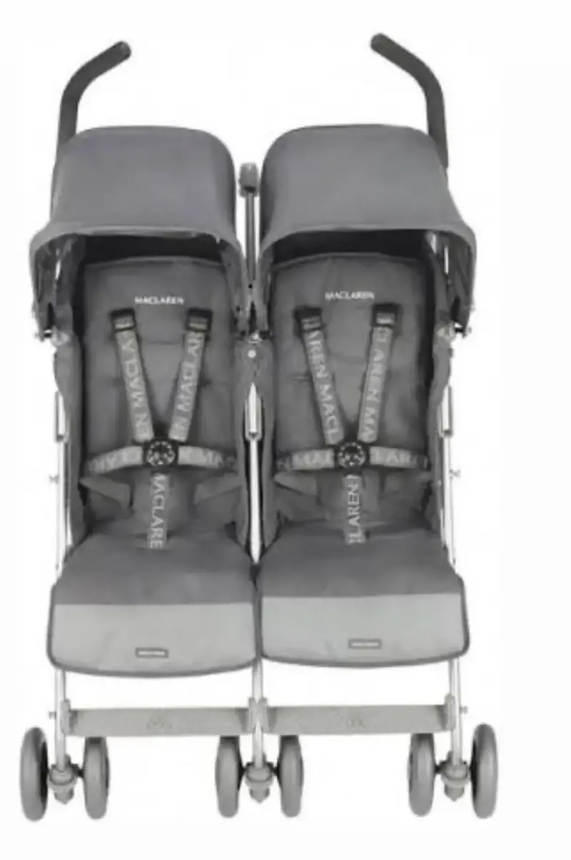 Coche Doble Maclaren para Bebés en Buen Estado - 1