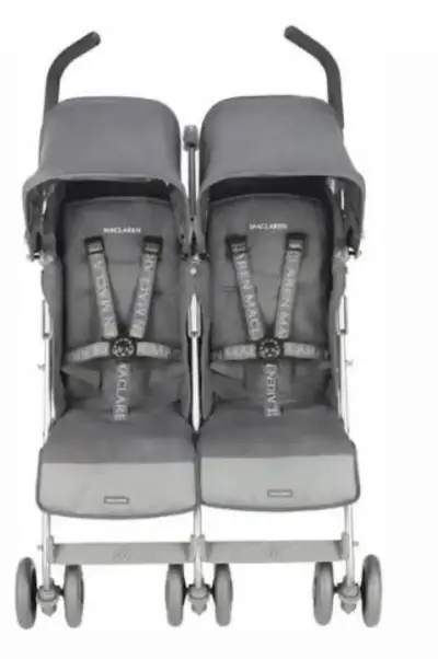 Coche Doble Maclaren para Bebés en Buen Estado - miniatura 1