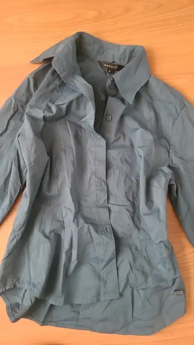 Camisa verde de mujer Marquis talla M - miniatura 1