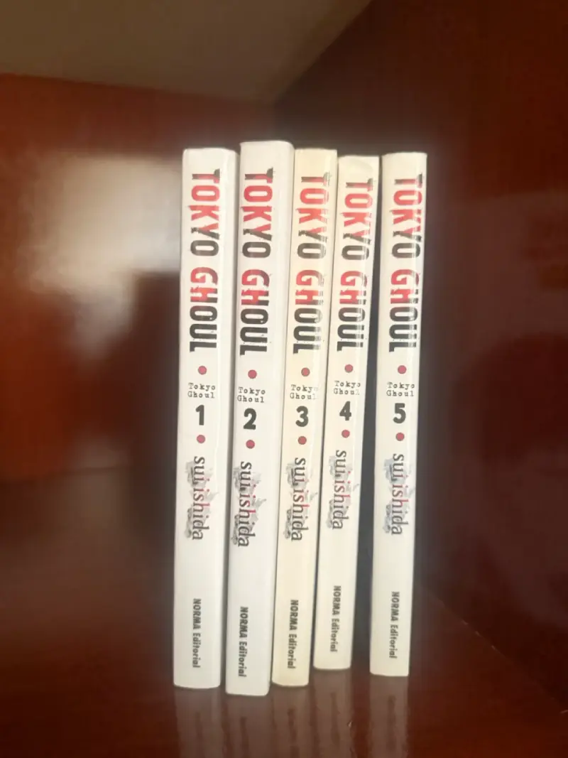 Mangas Tokyo Ghoul vol. 1-5 - 1