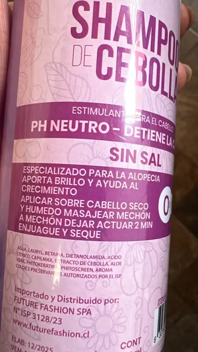 Pack de Shampoo y Bálsamo de Cebolla Reania-Y - miniatura 2