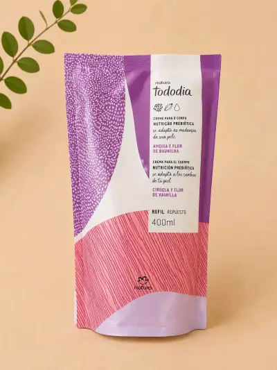 Crema corporal Natura Tododia 400ml repuesto - miniatura 1