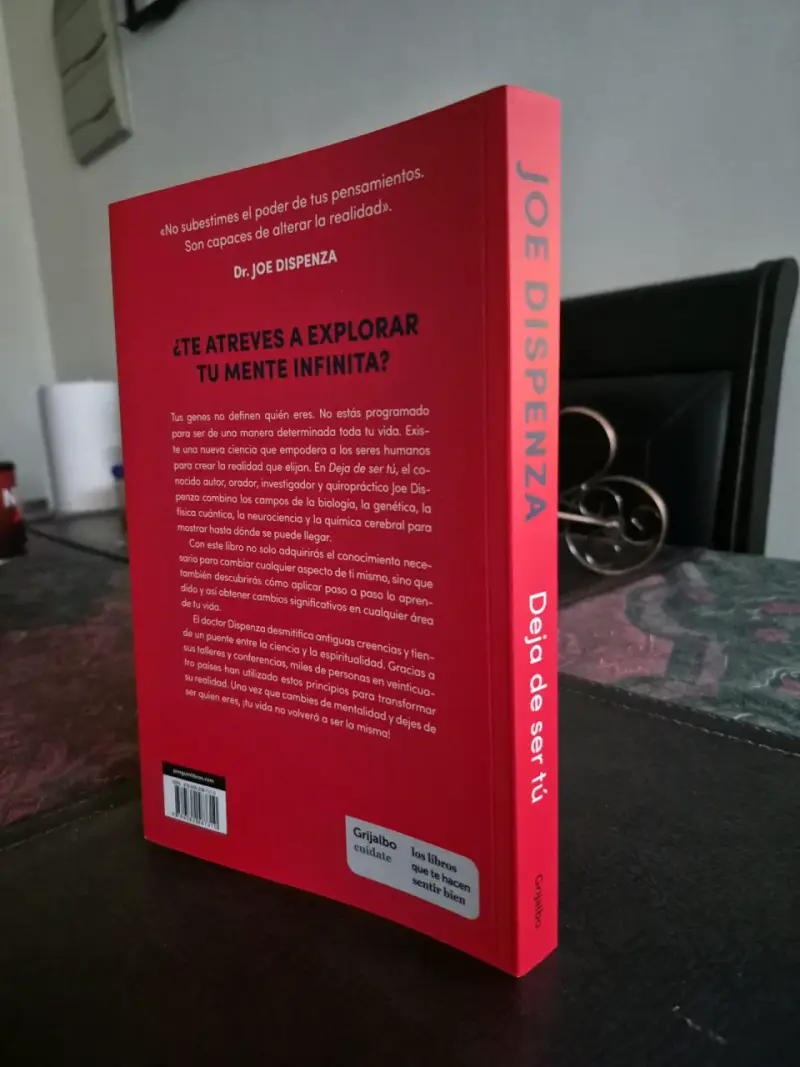 Libro 'Deja de ser tú' de Joe Dispenza - 3