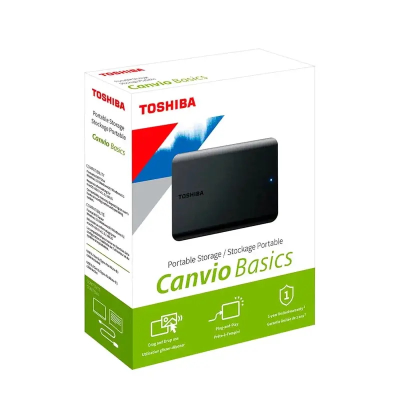 Disco Duro Externo TOSHIBA 1TB USB 3. - 1