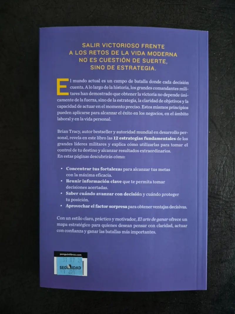 Libro El Arte de Ganar de Brian Tracy - 2
