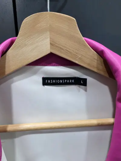 Chaqueta rosa FashionSpark para mujer - miniatura 2
