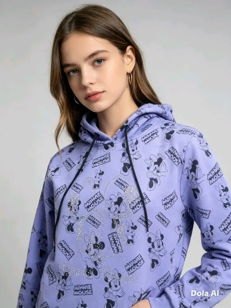 Polerón con capucha de Mickey Mouse para mujer - 2