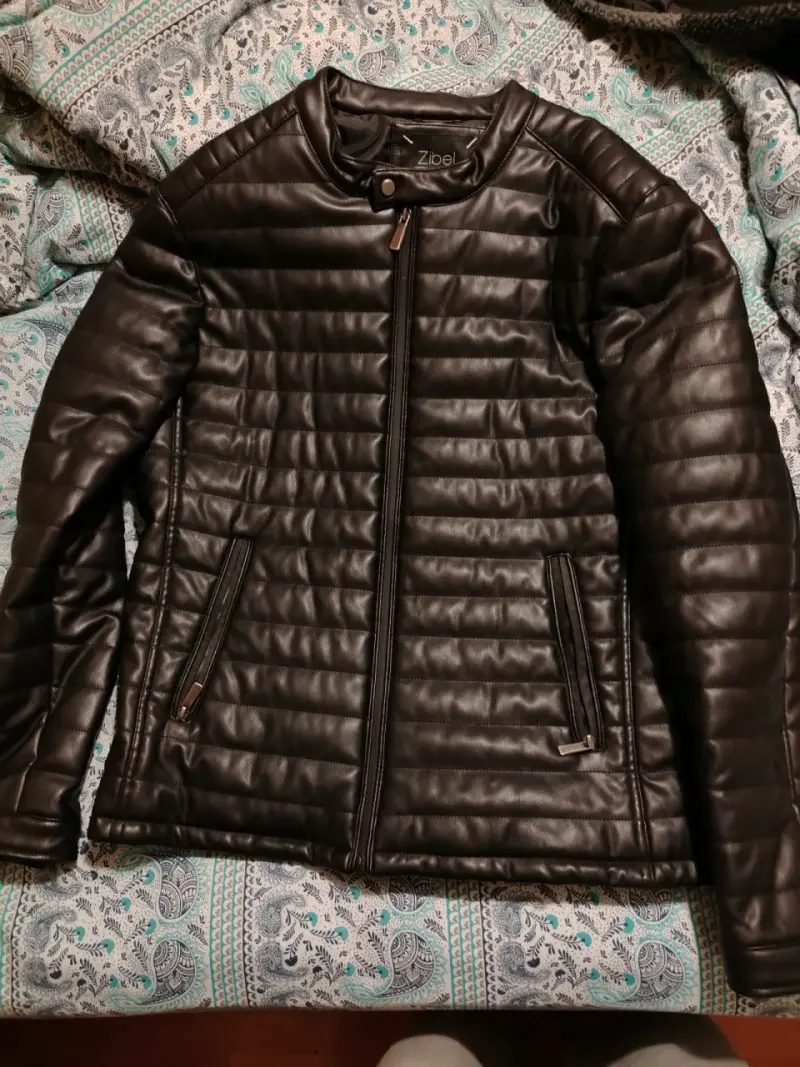 Chaqueta acolchada negra para hombre Zibel talla L - 2