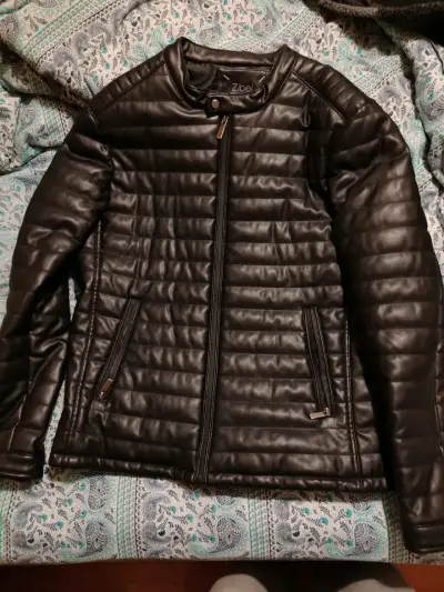 Chaqueta acolchada negra para hombre Zibel talla L - miniatura 2