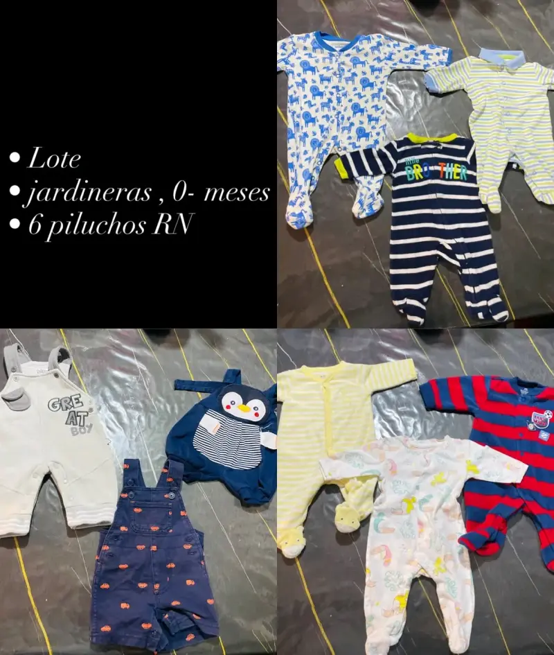 Lote de ropa para bebé 0-6 meses - 3