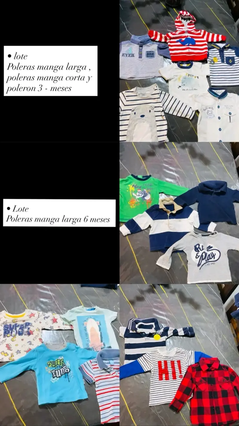 Lote de ropa para bebé 0-6 meses - 5