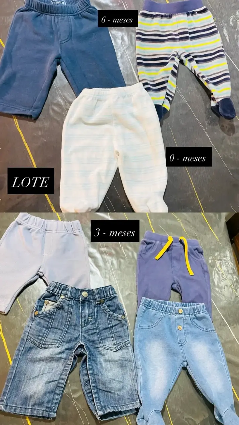 Lote de ropa para bebé 0-6 meses - 6