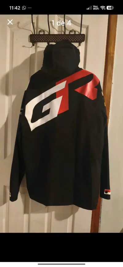 Chaqueta Toyota Gazoo Racing Negra - miniatura 1