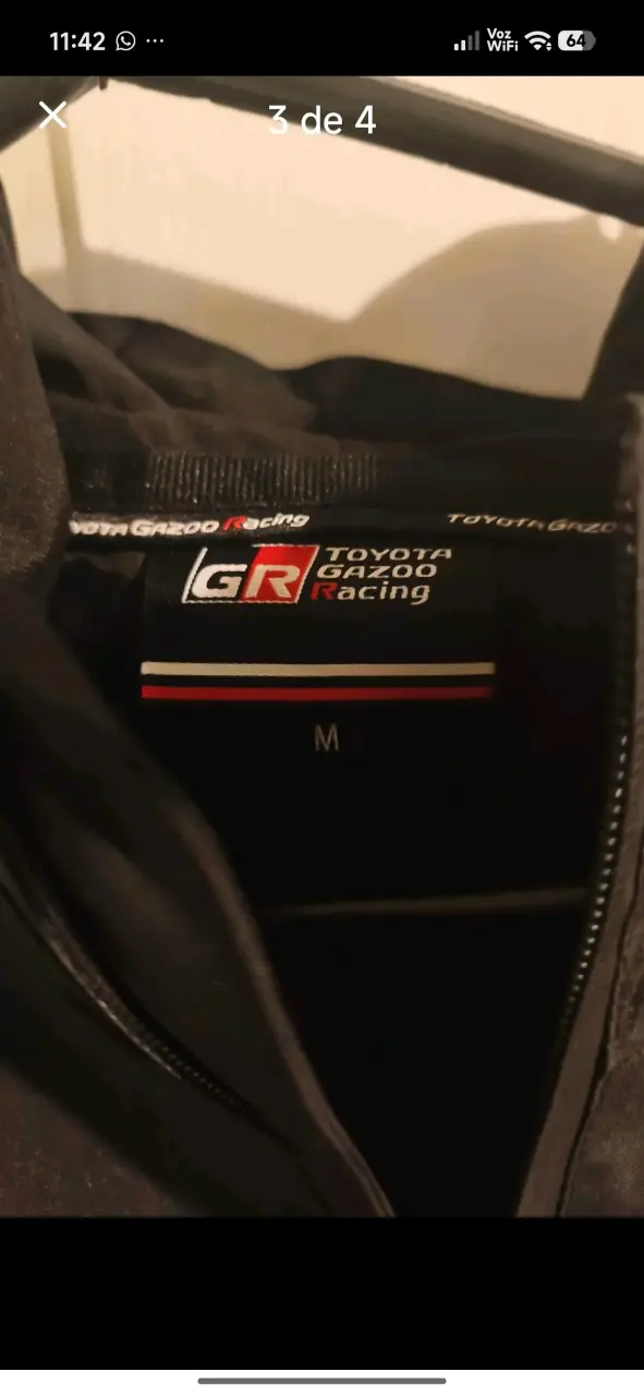 Chaqueta Toyota Gazoo Racing Negra - 3