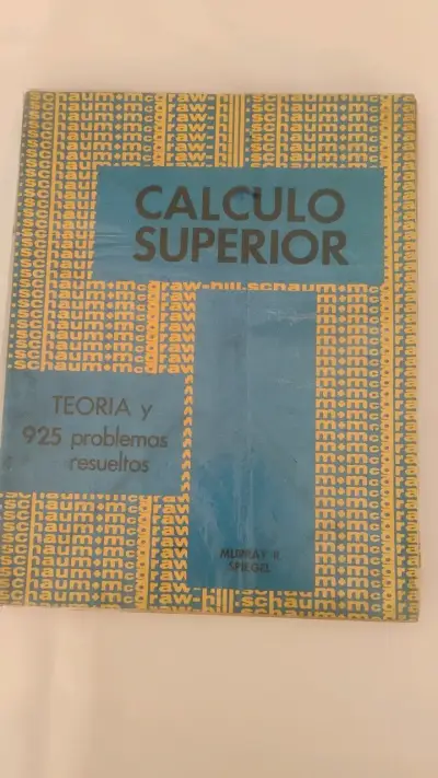 Libro Cálculo Superior Schaum Teoría y Problemas - miniatura 1