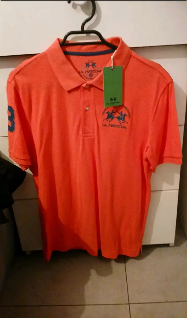 Polera Polo rosada La Martina Hombre