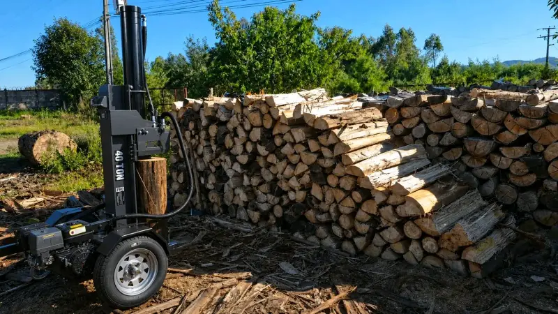 Partidor de leña 40 ton - 2