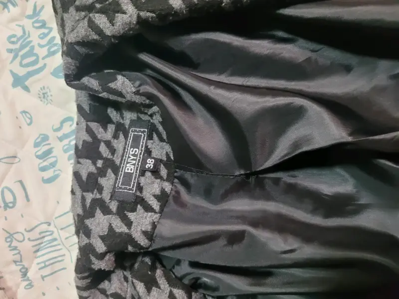 Blazer de mujer BMYS con diseño pata de gallo - 1