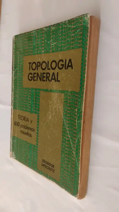Libro Topología General de Seymour Lipschutz - miniatura 3