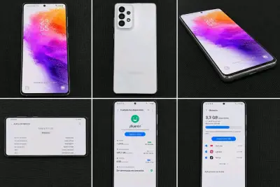 Samsung Galaxy A73 5G en buen estado - miniatura 1