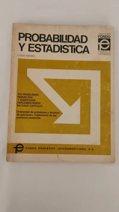 Libro Probabilidad y Estadística de Louis Maisel - miniatura 1