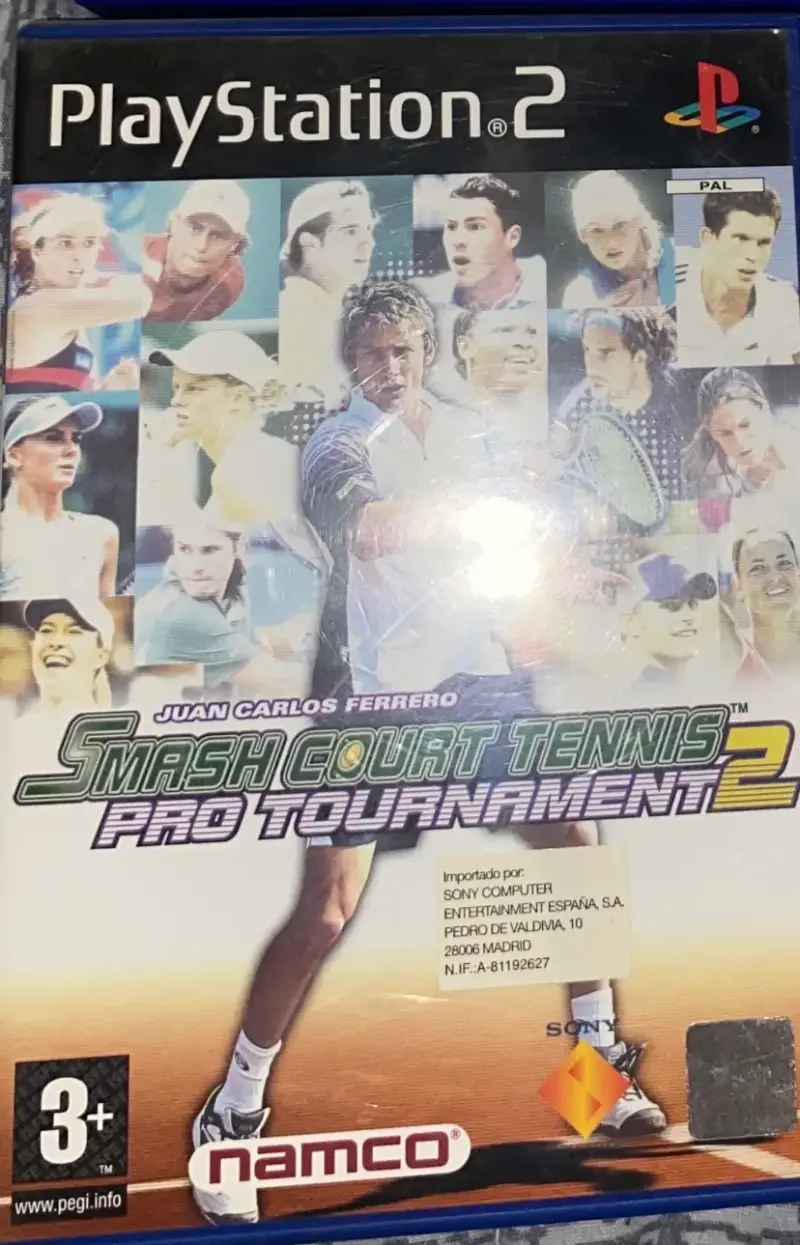 Juego PS2 Smash Court Tennis Pro Tourname