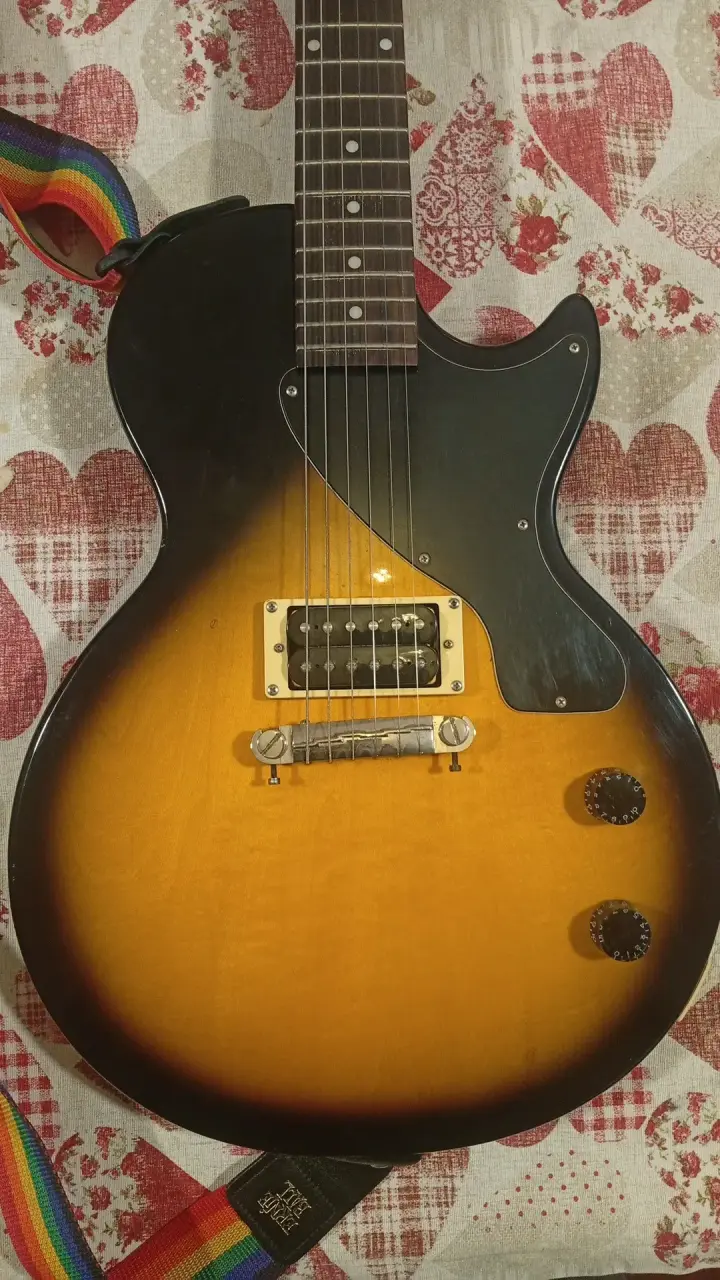 Guitarra eléctrica Epiphone Junior sunburst - 2
