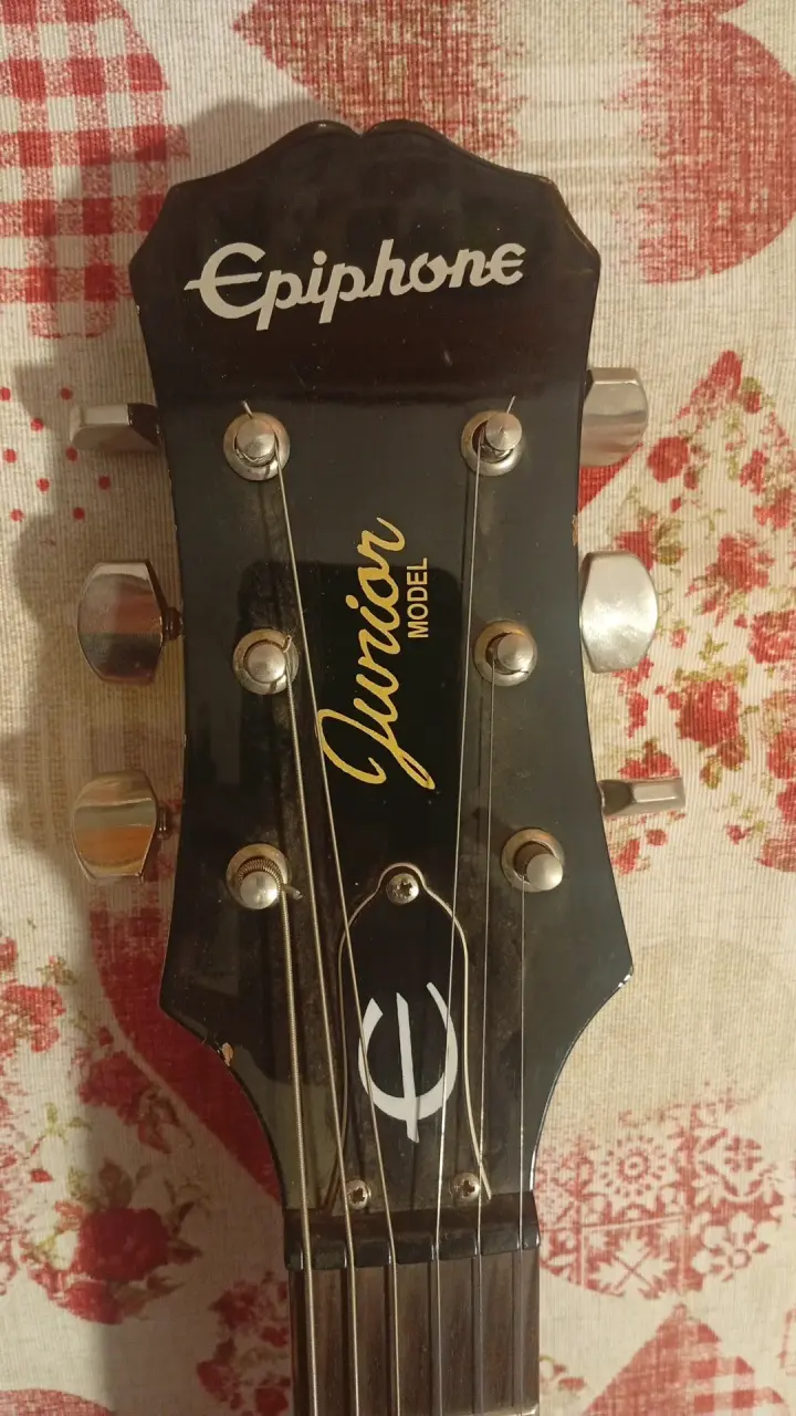 Guitarra eléctrica Epiphone Junior sunburst - 3